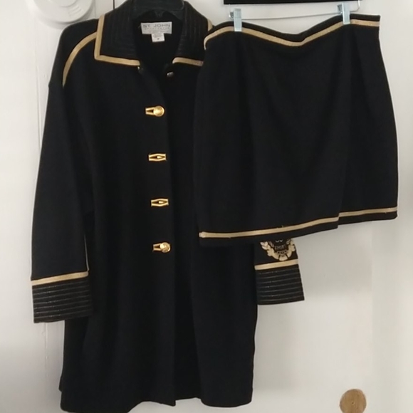 St. John Jackets & Blazers - St. John two piece Jacket Skirt